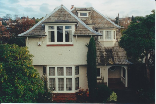 'Harptree' Hooper House, Wallace Street, 1909. Photograph courtesy of Ralph Allan