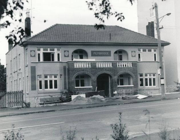 Pembridge flats and dance studio. Symonds St, Auckland. 1926