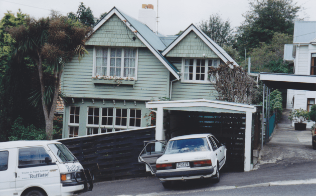 Statham house, Williams St, Dunedin, 1905. Photograph courtesy of Ralph Allan