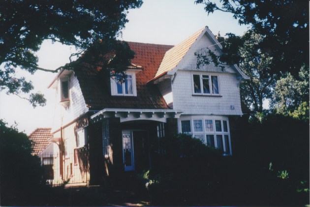 Takle House, Mt Albert, 1929. Photograph courtesy of Ralph Allan