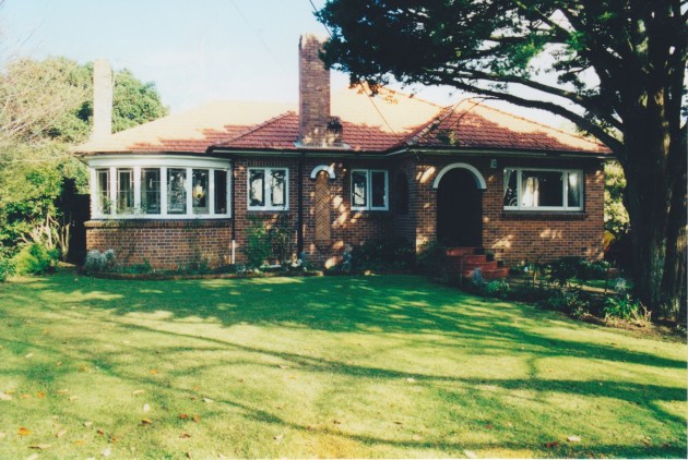 Takle House, Mt Albert, 1938. Photograph courtesy of Ralph Allan