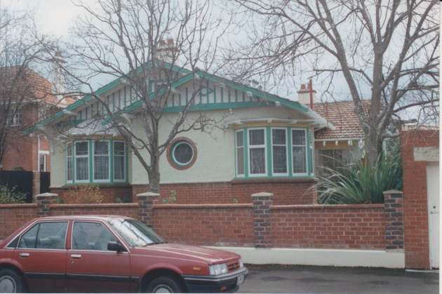 Waddell Smith House, Ings Avenue, 1912. Photograph courtesy of Ralph Allan
