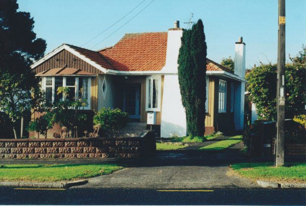 Unknown House, Campbell Road, date unknown, Photograph provided by Ralph Allen.